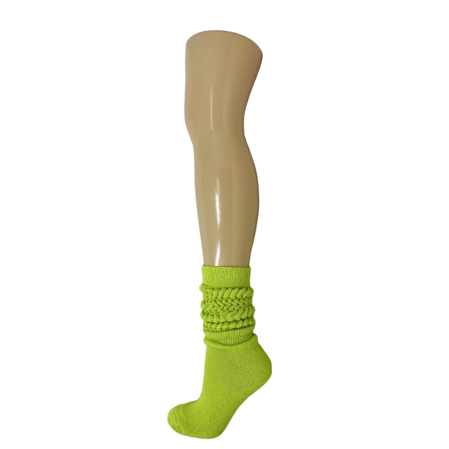 Heavy Slouch Socks for Women Stylish and Comfortable Scrunch Crew Socks 1 Pair