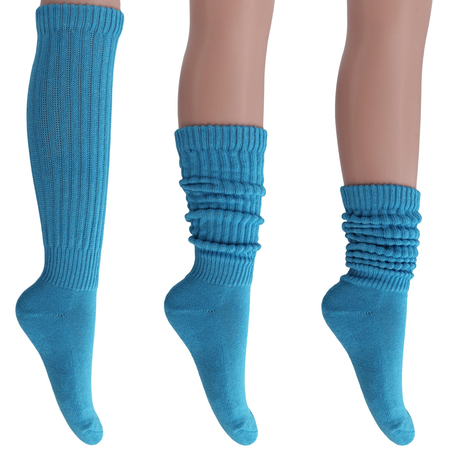 Slouch Socks for Women 3 Pairs Shoe Size 5 to 10