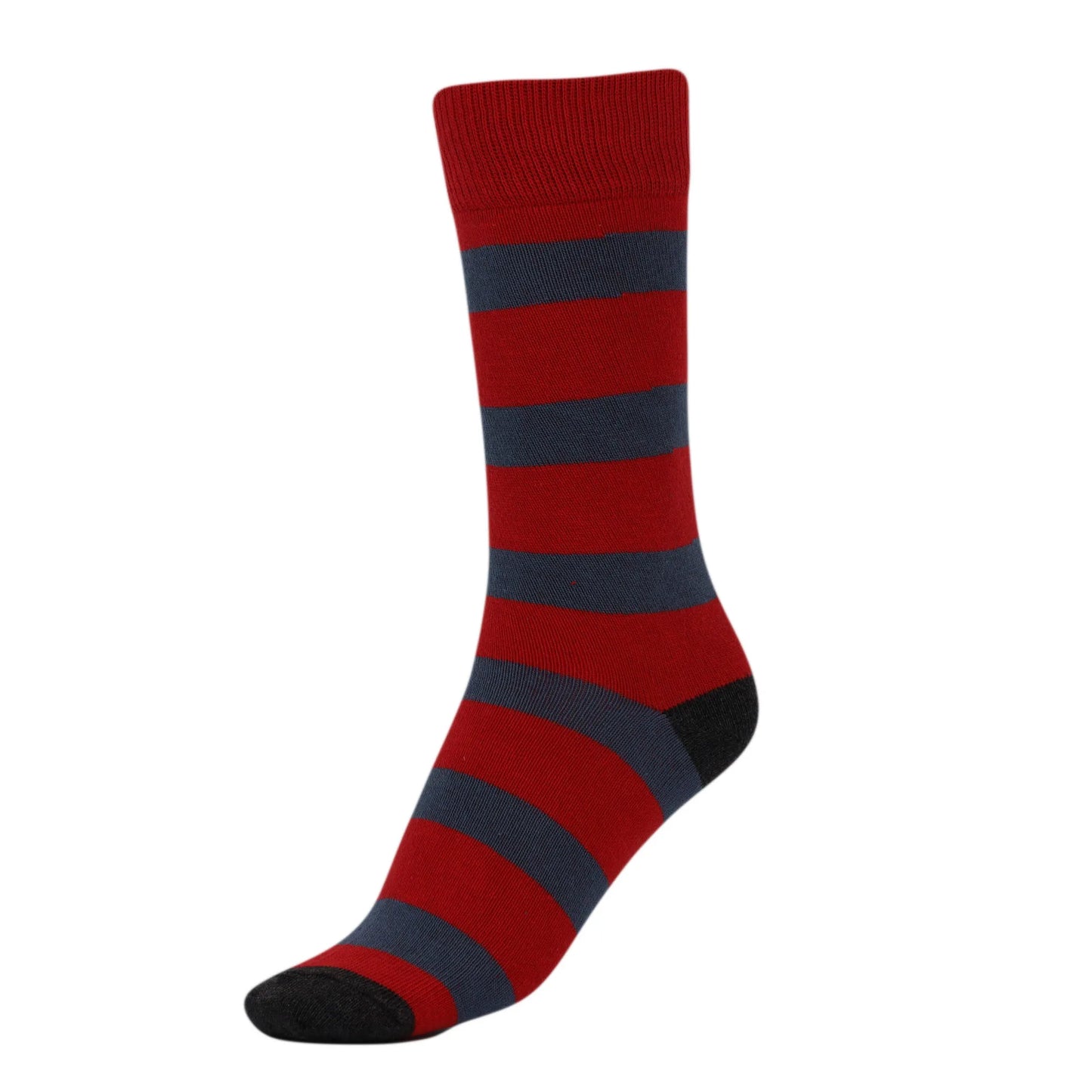 Striped Cotton Crew Casual Socks for Women Pack of 1 Pair