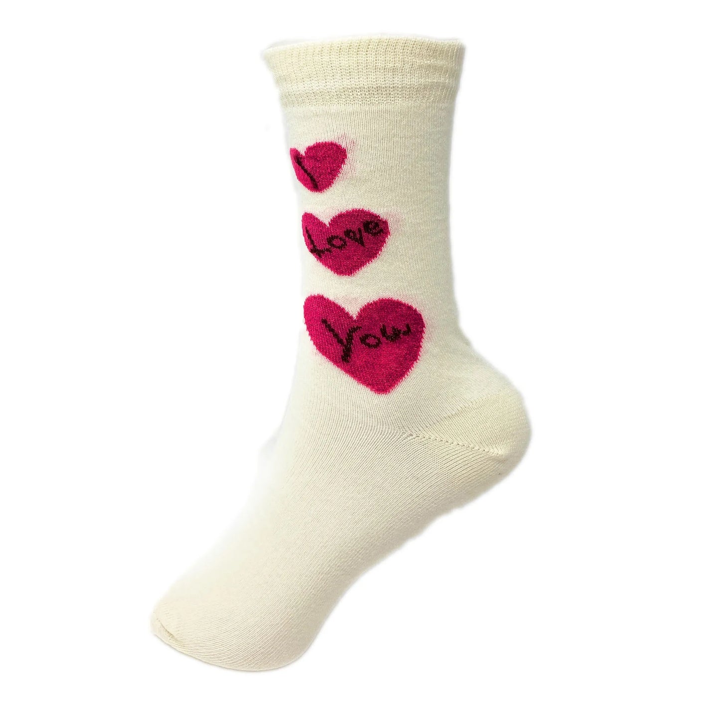 Luxury Combed Cotton Crew Socks for Women Colorful Casual Socks 6 Pairs