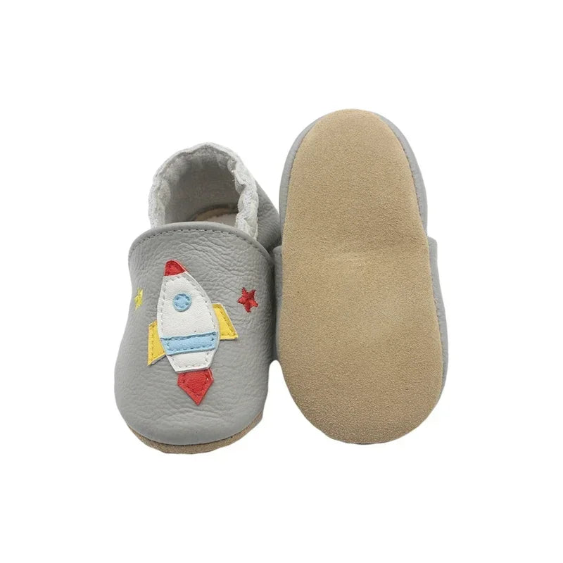 Baby Shoes Soft Cow Leather Bebe Newborn Booties for Babies Boys Girls Infant Toddler Moccasins Slippers First Walkers