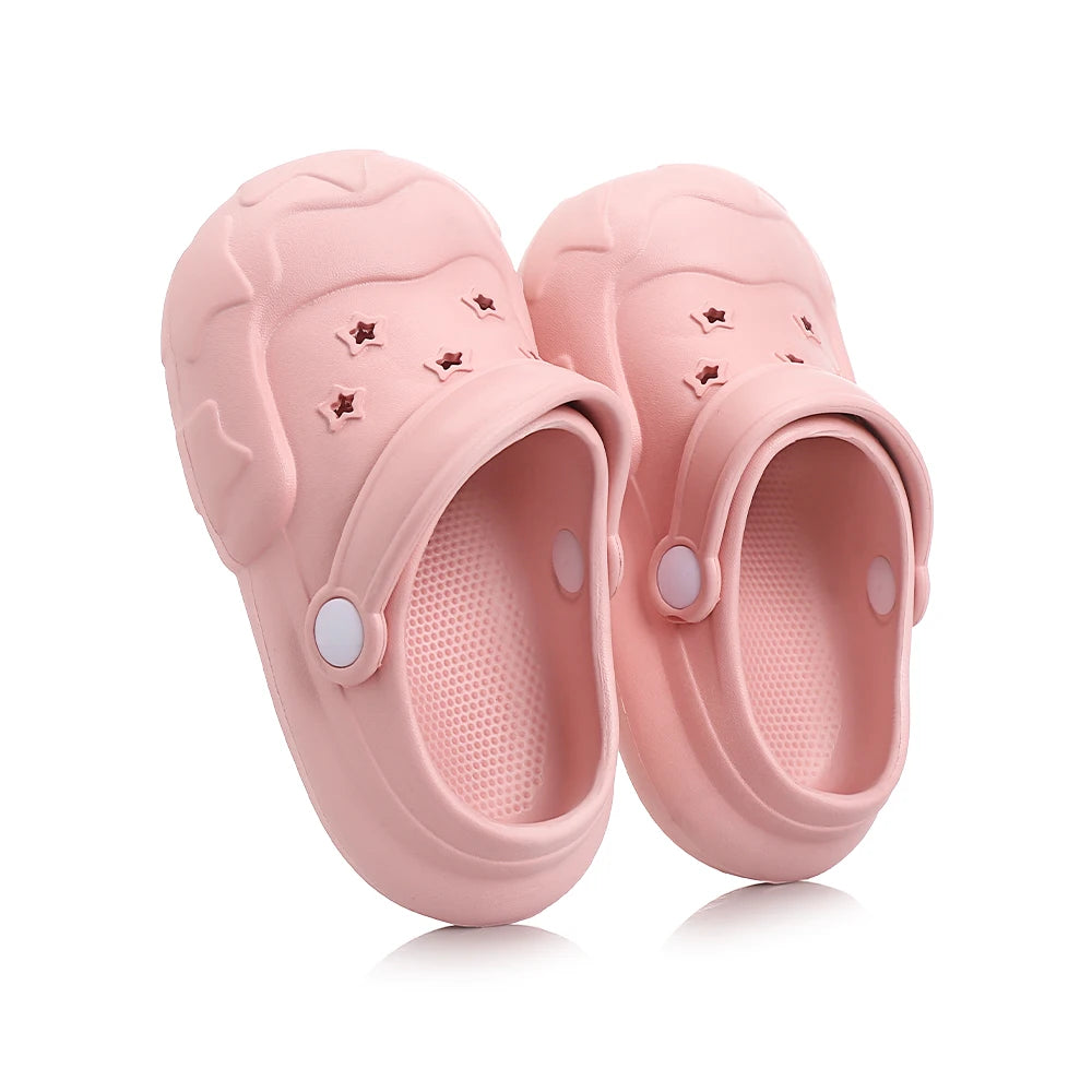 Children Sandals Kids Slippers Shoes Soft Sole Non-slip Summer Boys Girls Baby Thick Indoor Outdoor Beach Garden Shoes