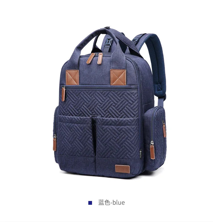 Mommy Diaper Bags Backpack Mummy Large Capacity Travel Nappy Bags Multi-function Maternity Bags with Changing Mat