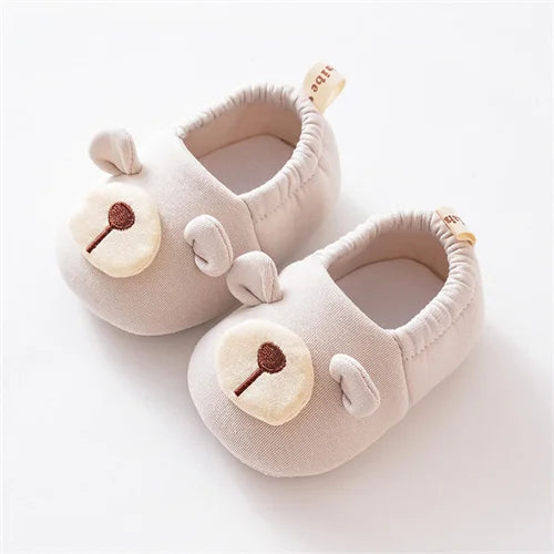 Baby Socks Shoes Non-slip Soft Bottom Walking Shoes Unisex Cute Cartoon Children's Floor Sports Shoes Preschool Kids First Step