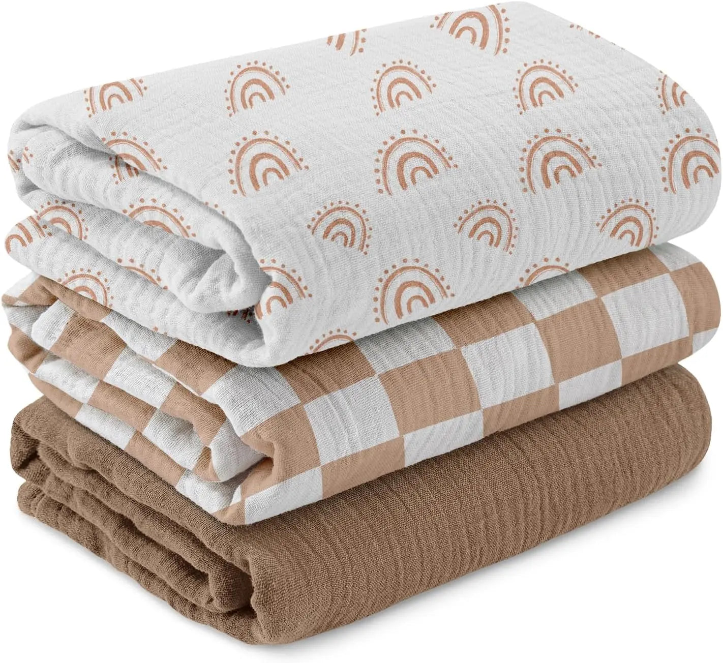 Baby Swaddle Blanket Unisex Swaddle Wrap Soft Silk Muslin Unisex Receiving Blanket Baby Blankets Newborn Baby Swaddle Blanket