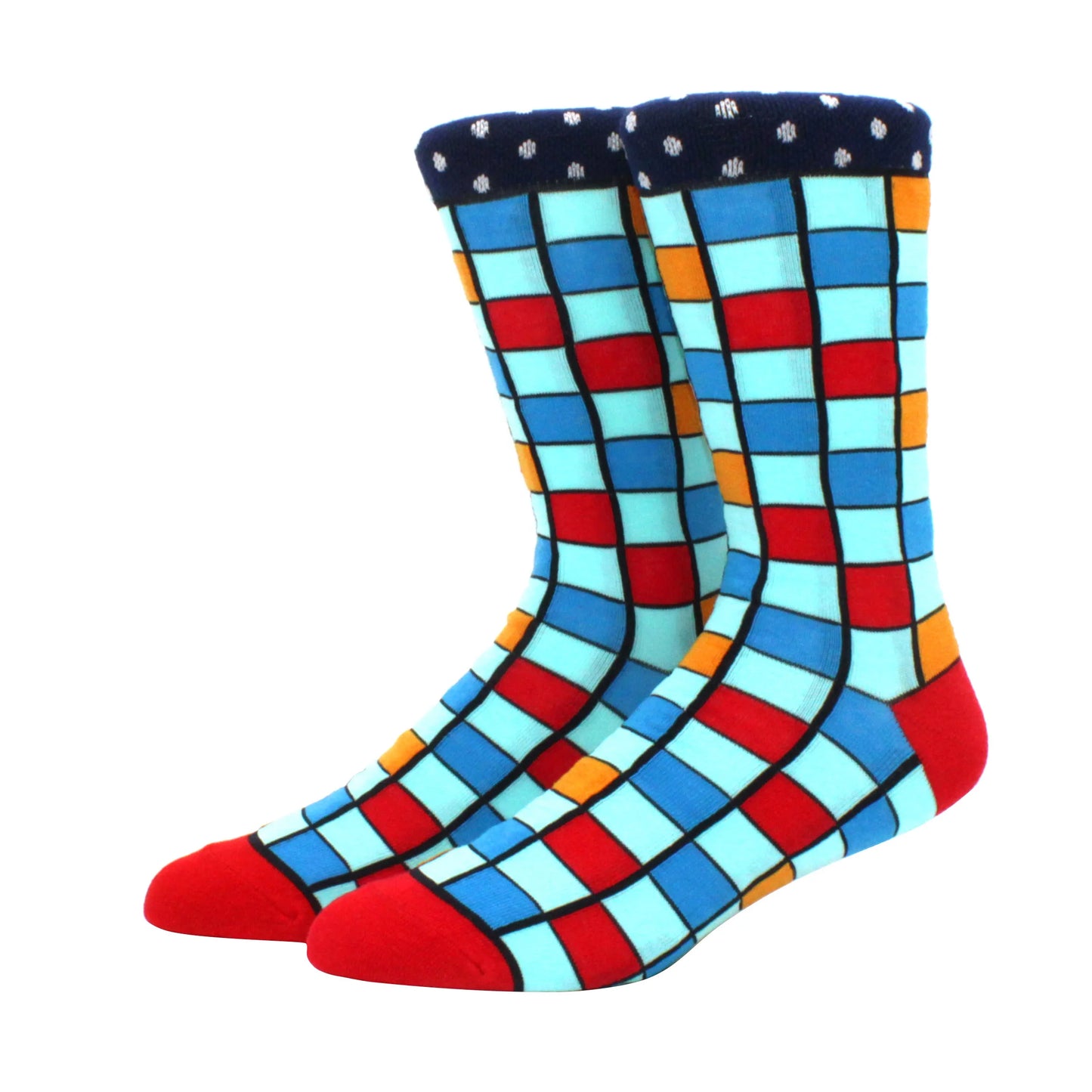 2025 New Hiphop Cotton Men Socks Harajuku Happy Funny animal Flamingo penguin chili Dress Socks for Male Wedding Christmas Gift
