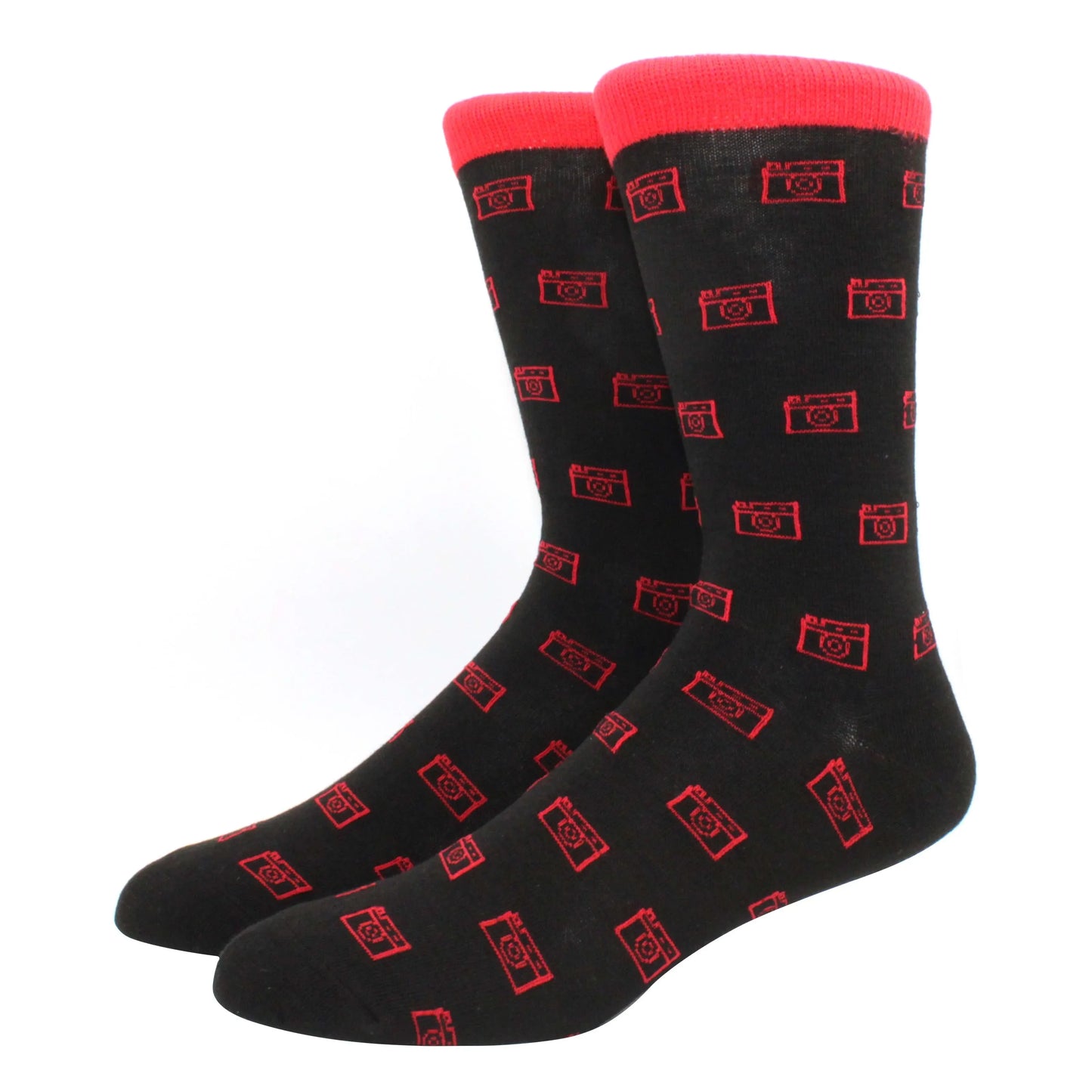 2025 New Hiphop Cotton Men Socks Harajuku Happy Funny animal Flamingo penguin chili Dress Socks for Male Wedding Christmas Gift