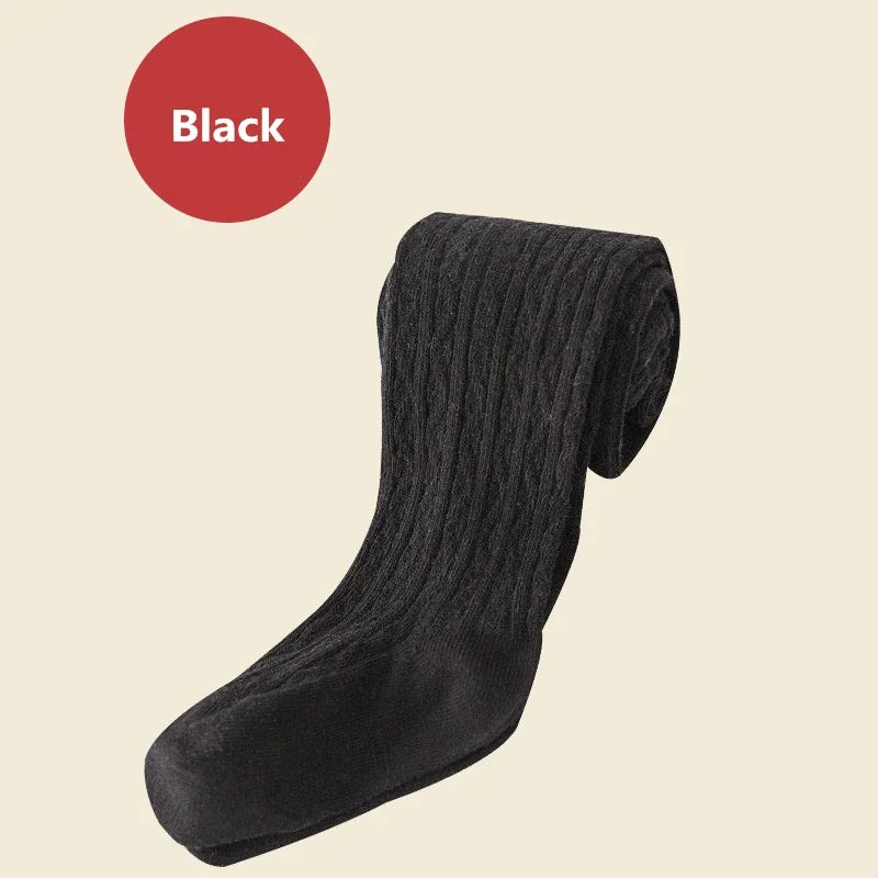 Baby Girl Tights Warm Leggings Kids Pants Solid Cotton Child Pantyhose Casual Stockings Girls Toddler Dance Winter Clothes 0-8Y