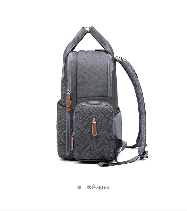 Mommy Diaper Bags Backpack Mummy Large Capacity Travel Nappy Bags Multi-function Maternity Bags with Changing Mat