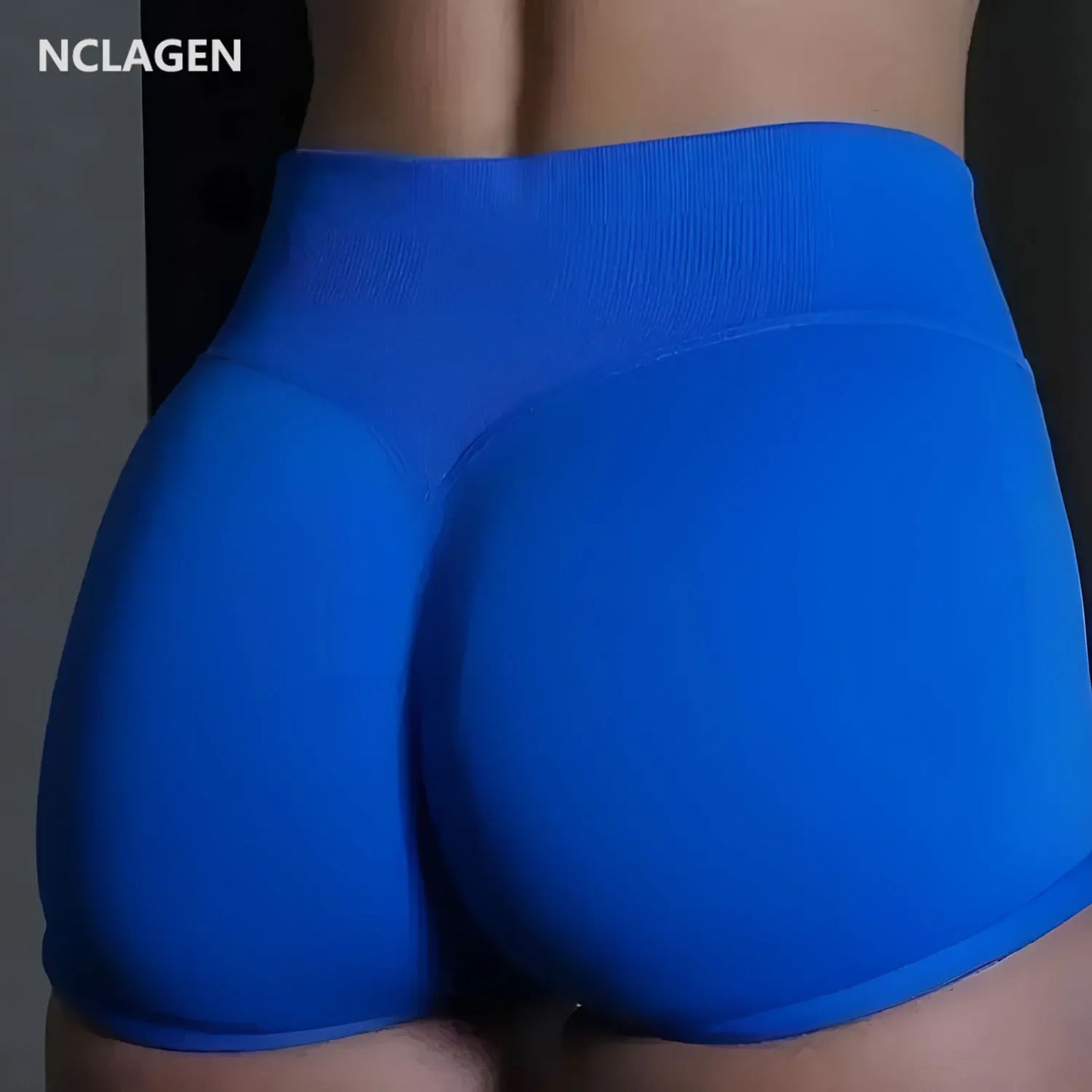 NCLAGEN Shorts Women Seamless Gym Wear Low Waist Yoga Bike Sports Workout Fitness Leggings Running clothing Scrunch Butt Tights