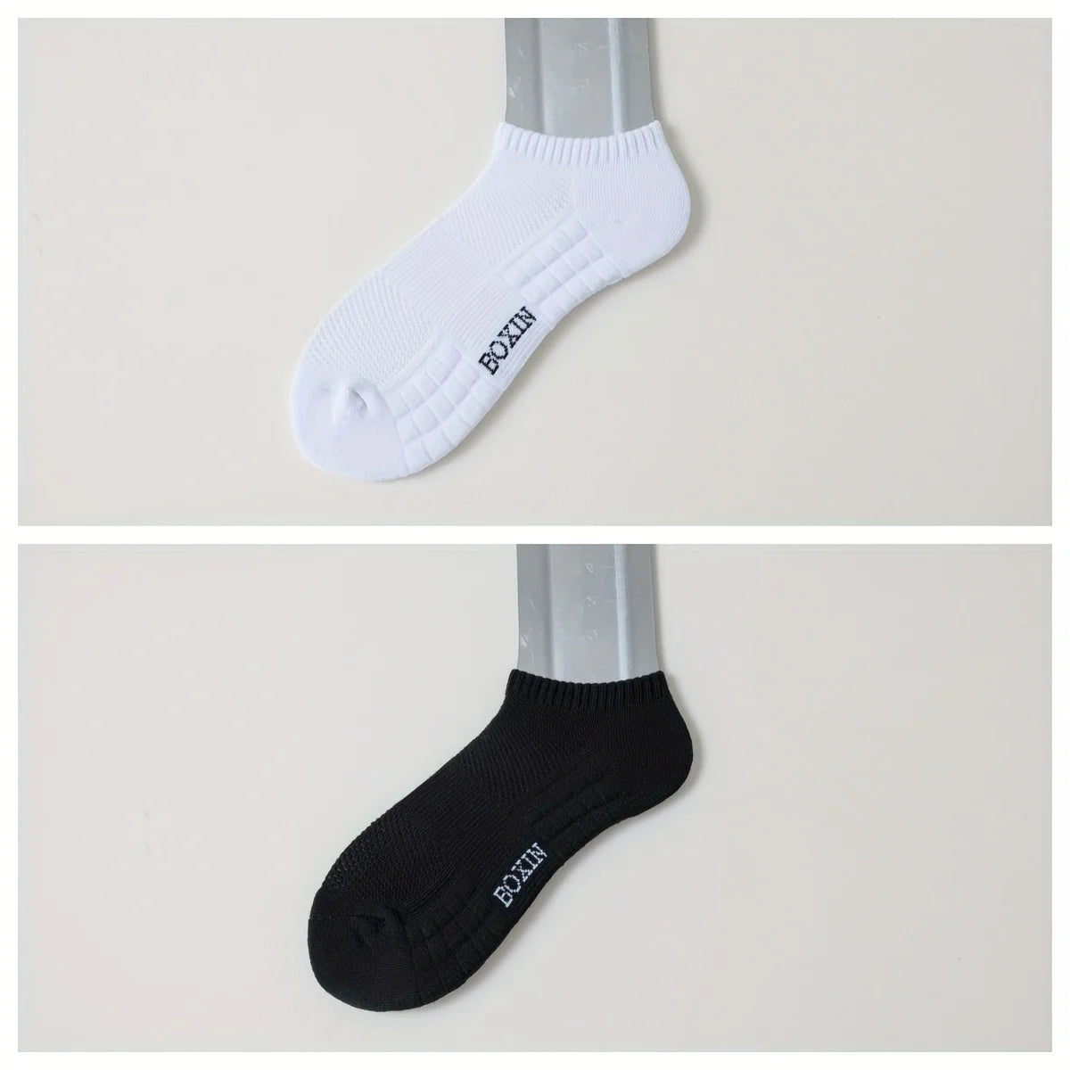 6 pairs of basketball socks, men's thickened towel bottom, middle tube, sweat absorbing and breathable running socks