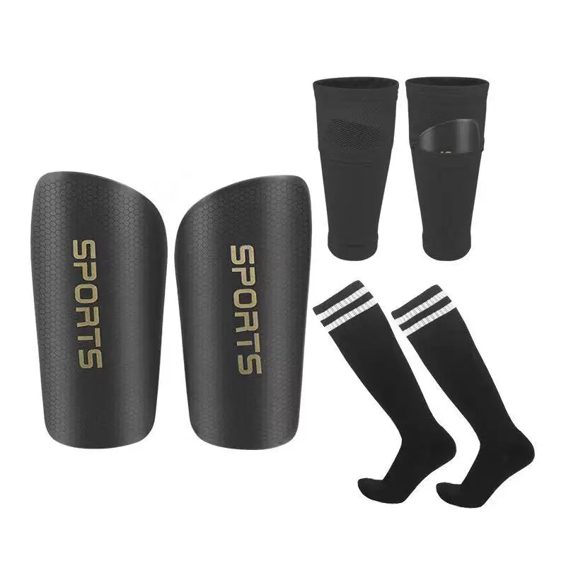 Unisex Youth Soccer Shin Guards Ankle Socks Lightweight Comfortable Durable Impact Training Protective Insert Board Gear Mens