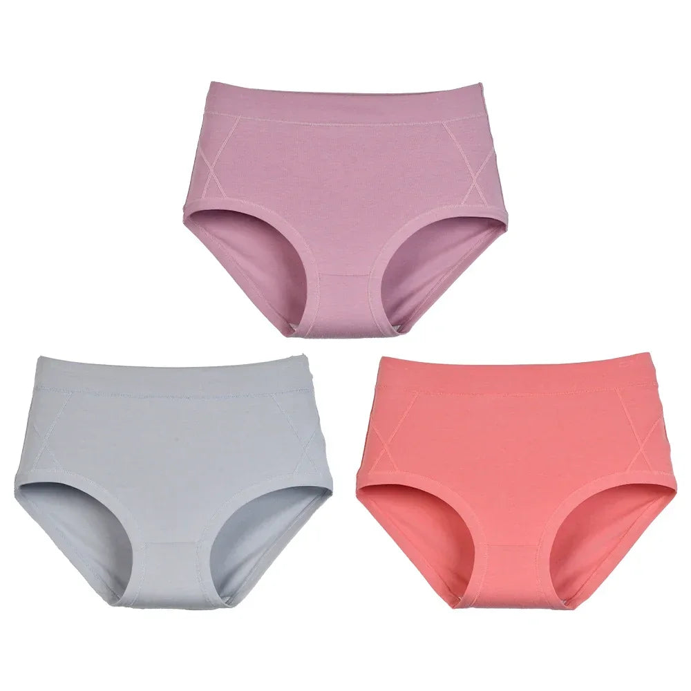 Cotton Panties For Women High Waist Briefs Woman Intimate Lingerie Soft Underwear Underpants Panty Female Plus Panti 2025 New