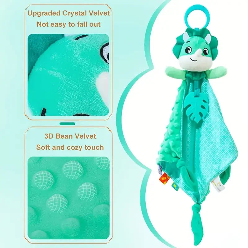 Crib Hanging Rattles Toys Baby Toys Cartoon Animal Spiral Hanging Toy with Ringing Bell Stroller Car Toys for Infant Newborn