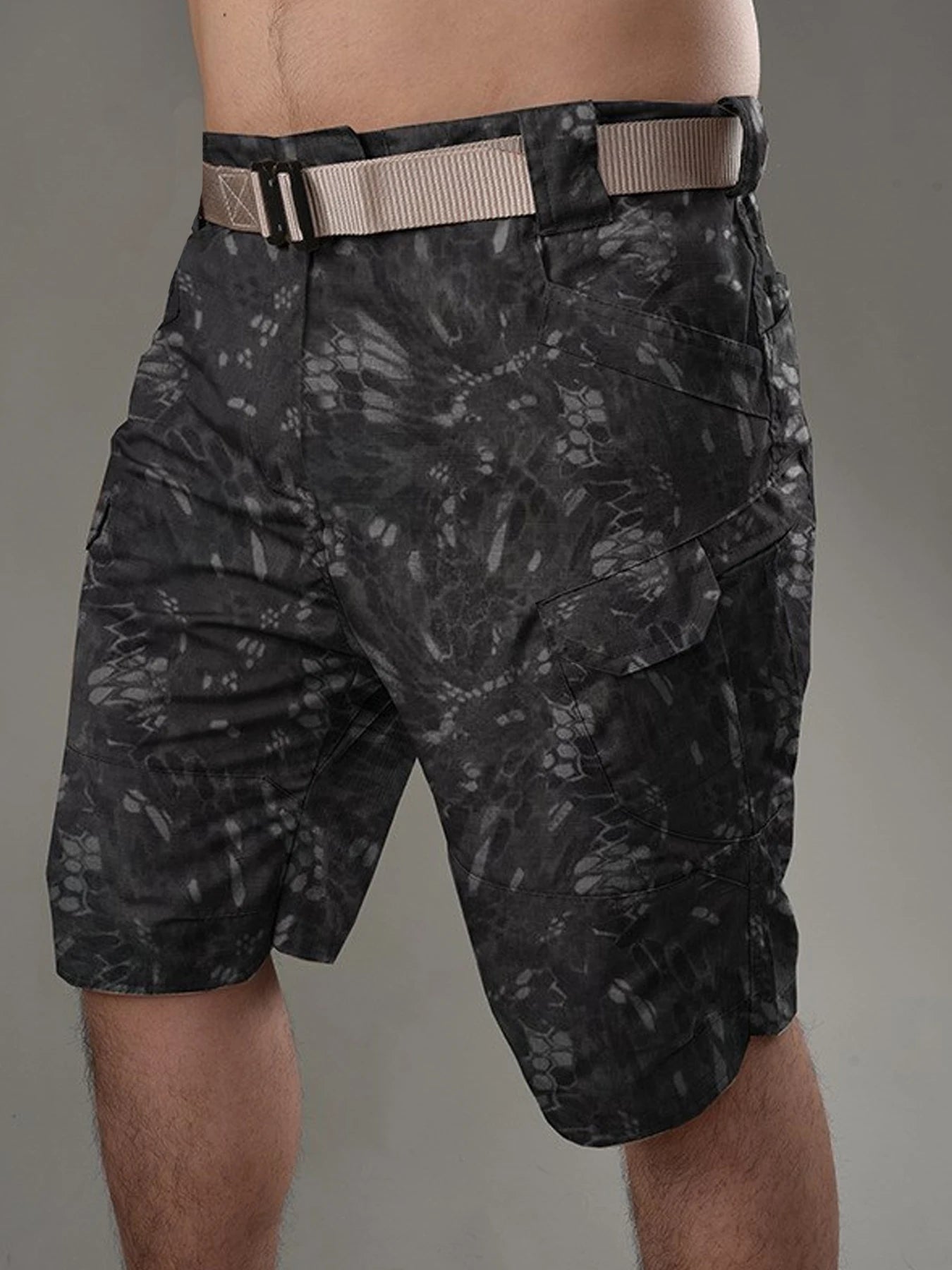 Mens Fashion Shorts Cotton Casual Summer Work Combat Pants Classic Short Oversized Cargo Pants