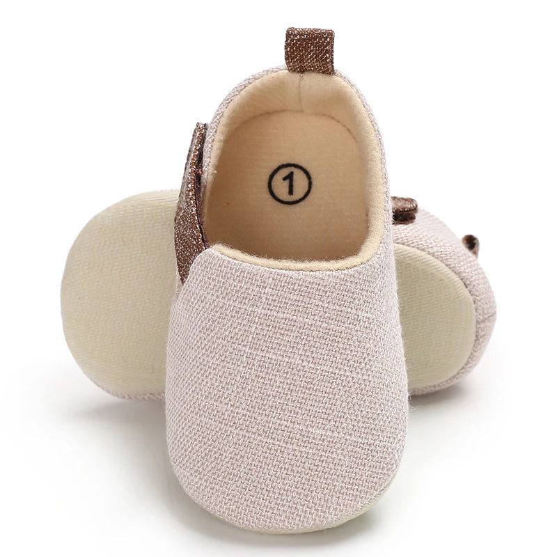 Baby Boy Shoes Infant Soft First Walkers Toddler Kids Nonslip Indoor Outdoor Shoes Spring Autumn Cotton Fabric Prewalkers
