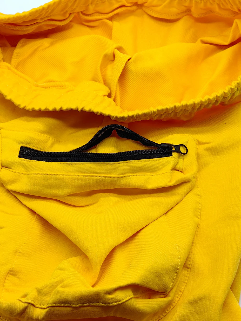 Mens Summer Cargo Shorts Cotton Workout Fitness Shorts Breathable Jogger Training Gyms Bodybuilding Multi Pocket Yellow Shorts