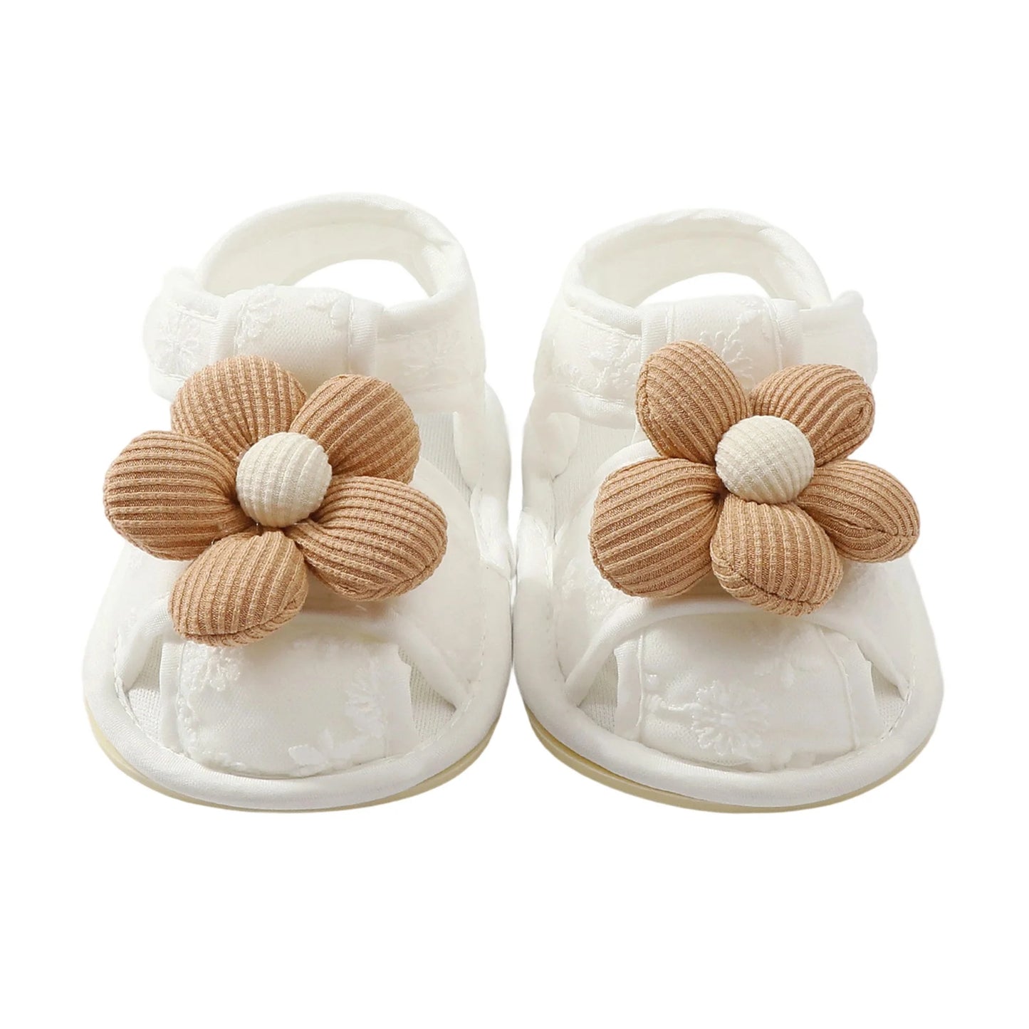 Cute Baby Girl Sandals Stylish Floral Design Non-slip Toddler Shoes for Comfortable Summer Wear Everyday