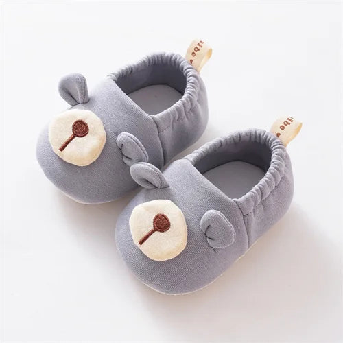 Baby Socks Shoes Non-slip Soft Bottom Walking Shoes Unisex Cute Cartoon Children's Floor Sports Shoes Preschool Kids First Step