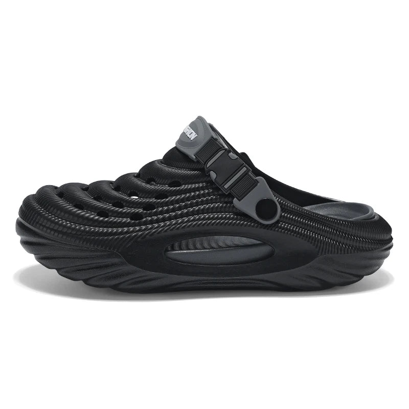 2025 Unisex Summer Slippers Men Clogs Platform Women Beach Sandals Outdoor Casual Non-slip Footwear Men Sandals