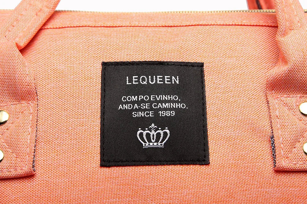Lequeen Mummy Maternity Diaper Bag Backpack Nappy Bag Large Capacity Stroller Bag Travel Diaper Backpack for Baby Care