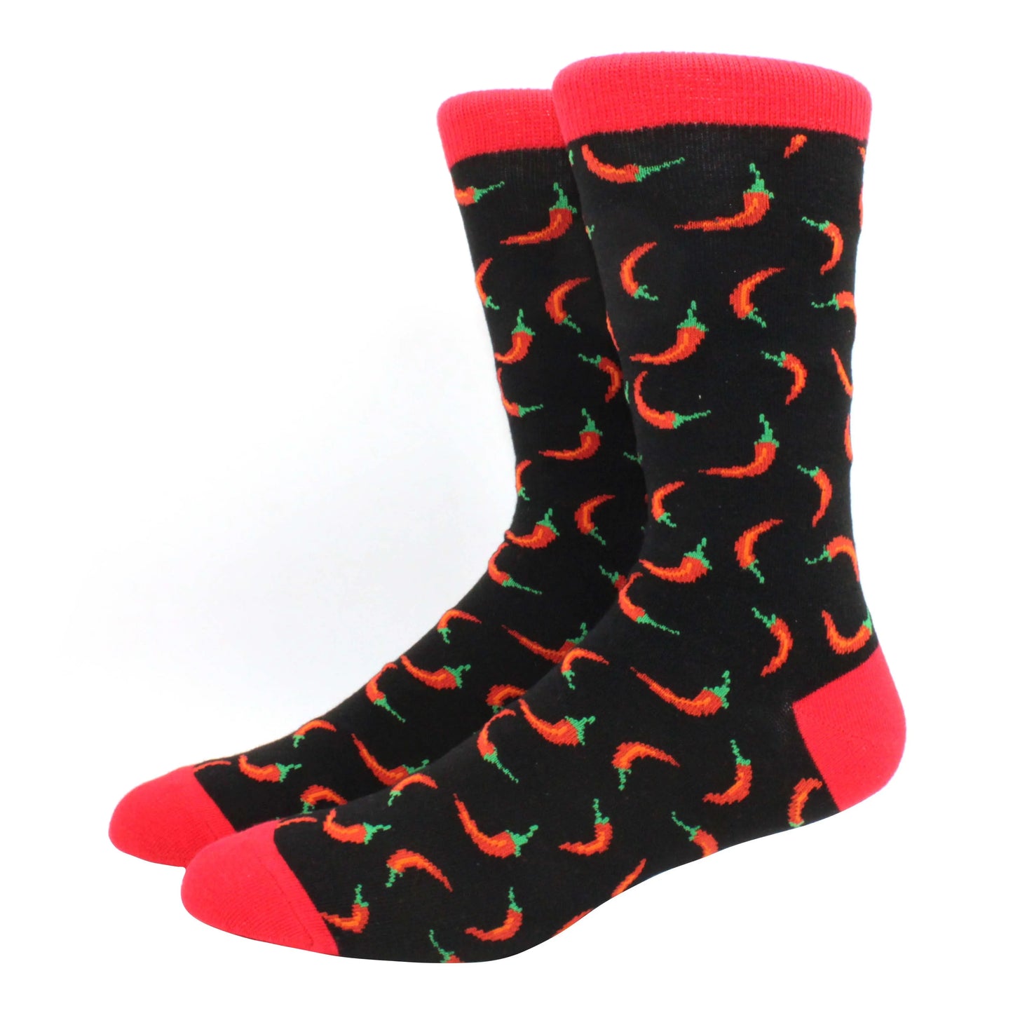 2025 New Hiphop Cotton Men Socks Harajuku Happy Funny animal Flamingo penguin chili Dress Socks for Male Wedding Christmas Gift