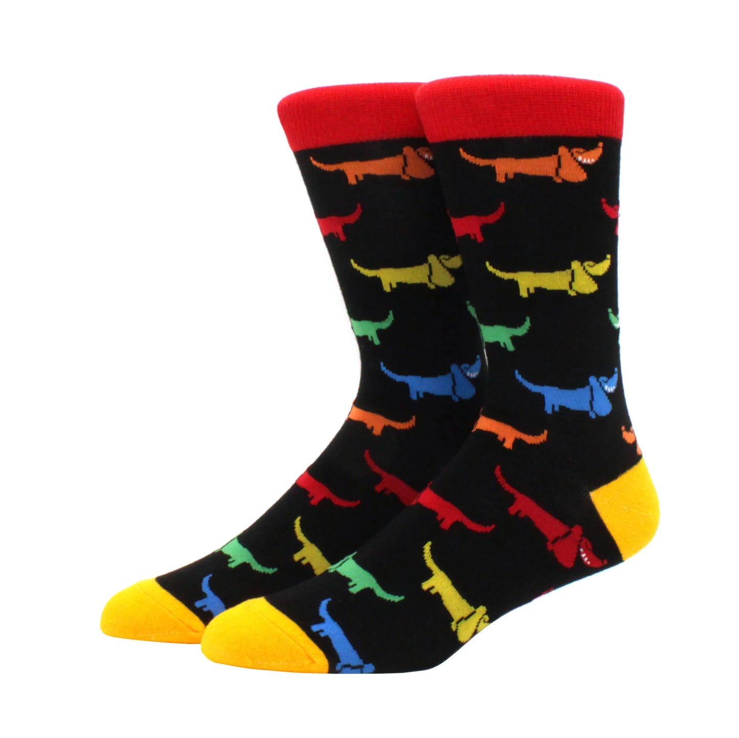 2025 New Hiphop Cotton Men Socks Harajuku Happy Funny animal Flamingo penguin chili Dress Socks for Male Wedding Christmas Gift
