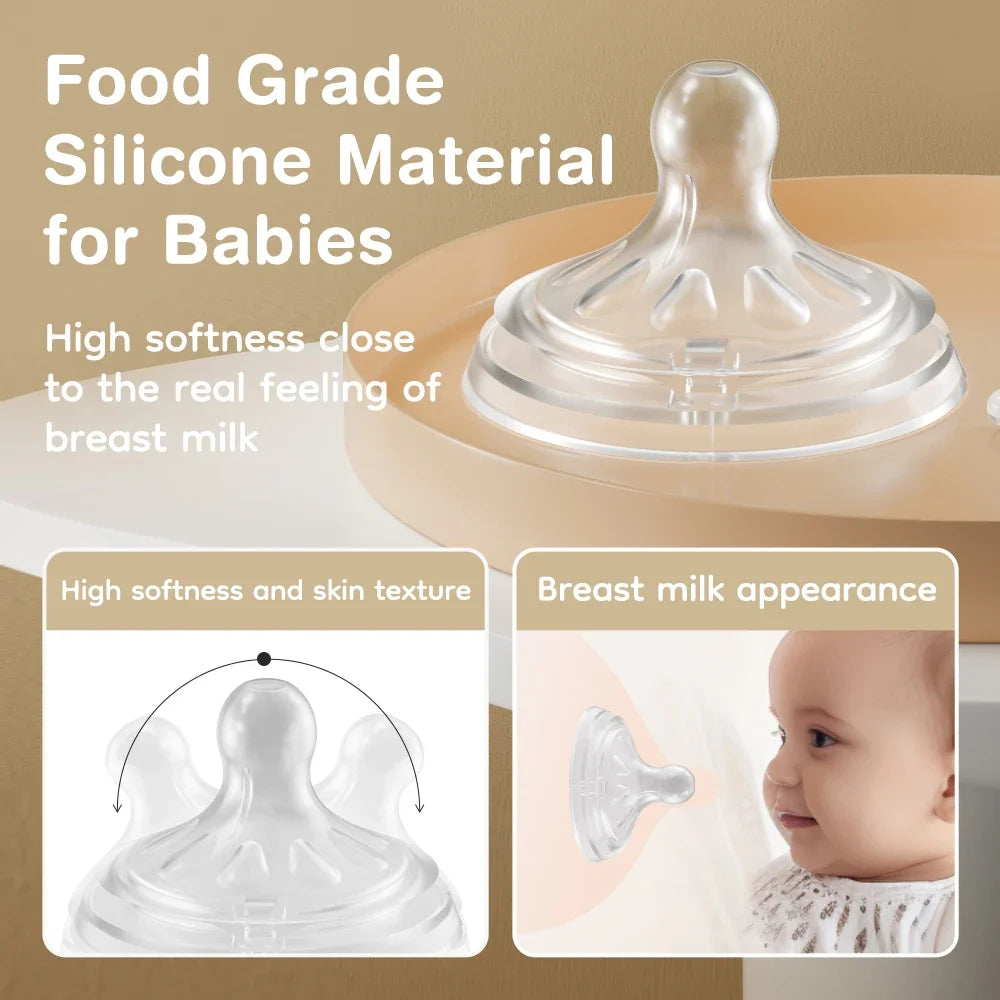 150/240/330ML Baby PP Bottle Newborn Baby Bottle with Handle Milk BottleFeeding Baby Bottles Newborn Feeding Supplies BPA-Free