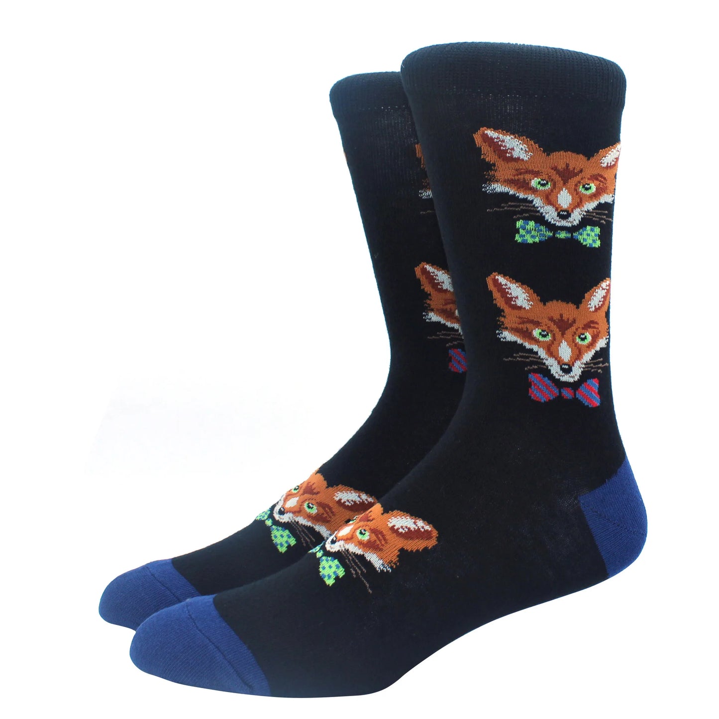 2025 New Hiphop Cotton Men Socks Harajuku Happy Funny animal Flamingo penguin chili Dress Socks for Male Wedding Christmas Gift