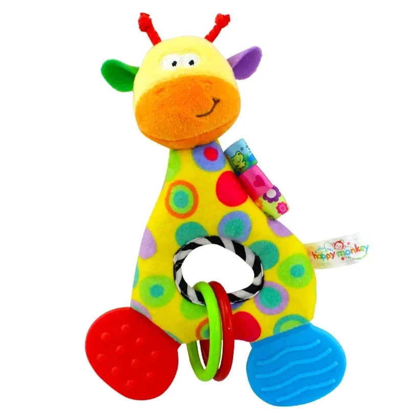 Baby Rattle Toy Hanging Bell Bedding Stuff Toys for Stroller Newborn Infant Soothing Toy 0 12 Months Bebe Activity Grip Training