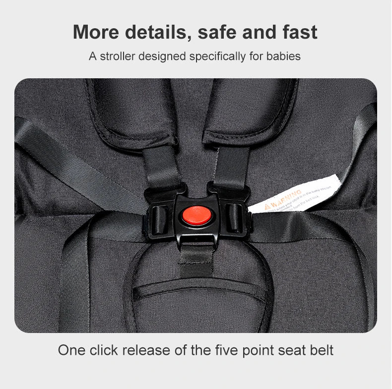 Stroller 3 in 1 Prams Baby Stroller Lightweight Stroller with carseat Foldable Stroller Newborn Stroller travel system stroller