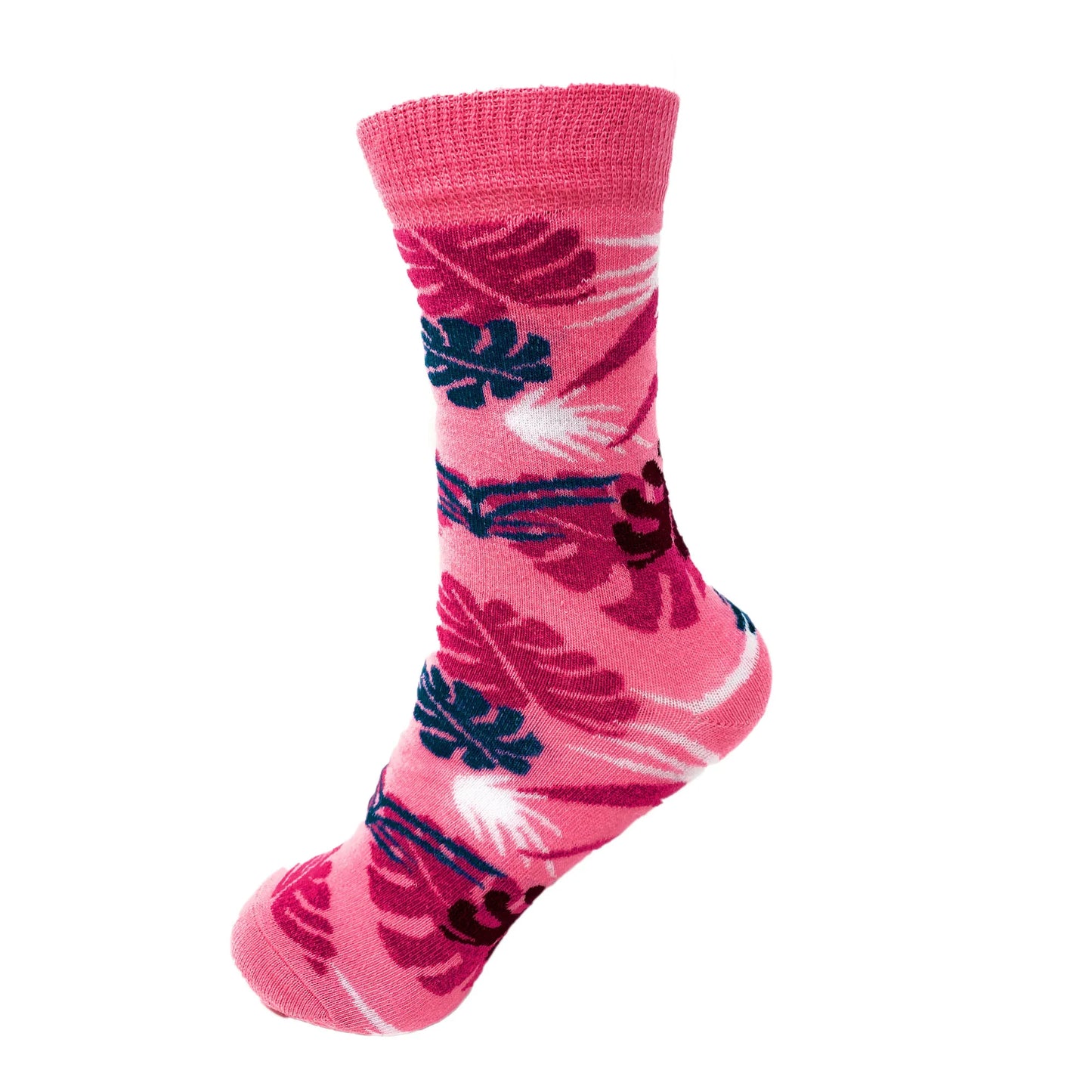 Luxury Combed Cotton Crew Socks for Women Colorful Casual Socks 6 Pairs