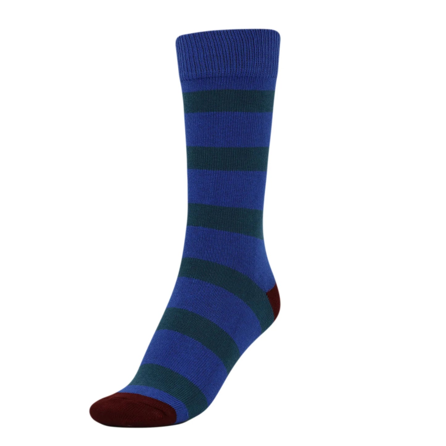Striped Cotton Crew Casual Socks for Women Pack of 1 Pair