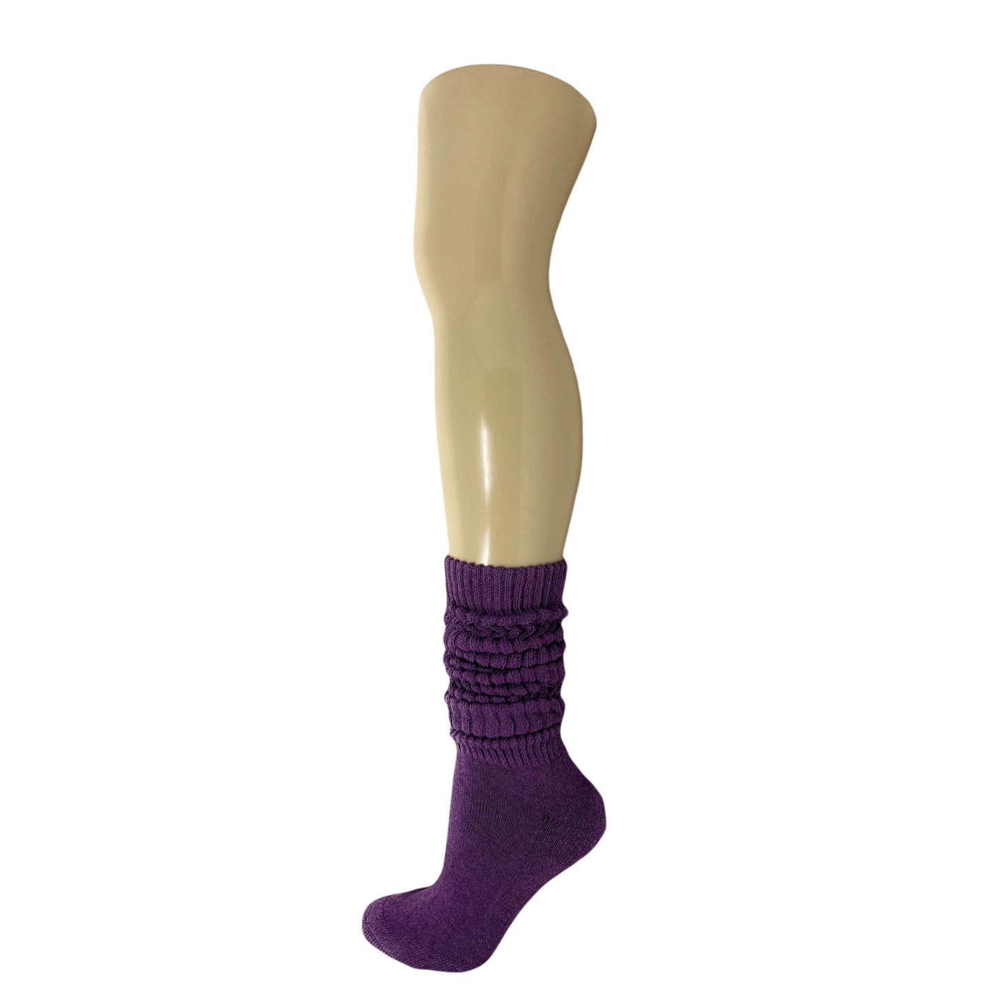 Heavy Slouch Socks for Women Stylish and Comfortable Scrunch Crew Socks 1 Pair