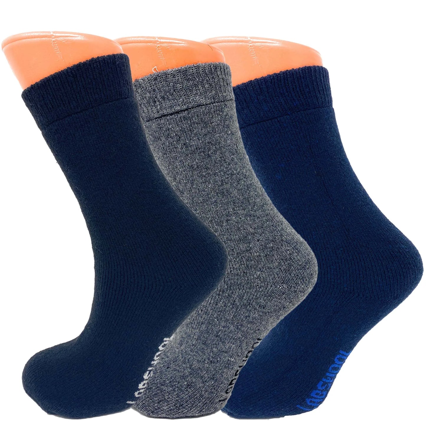Thermal Socks for Women Lambs Wool Winter Socks 6 Pairs Size 5-7