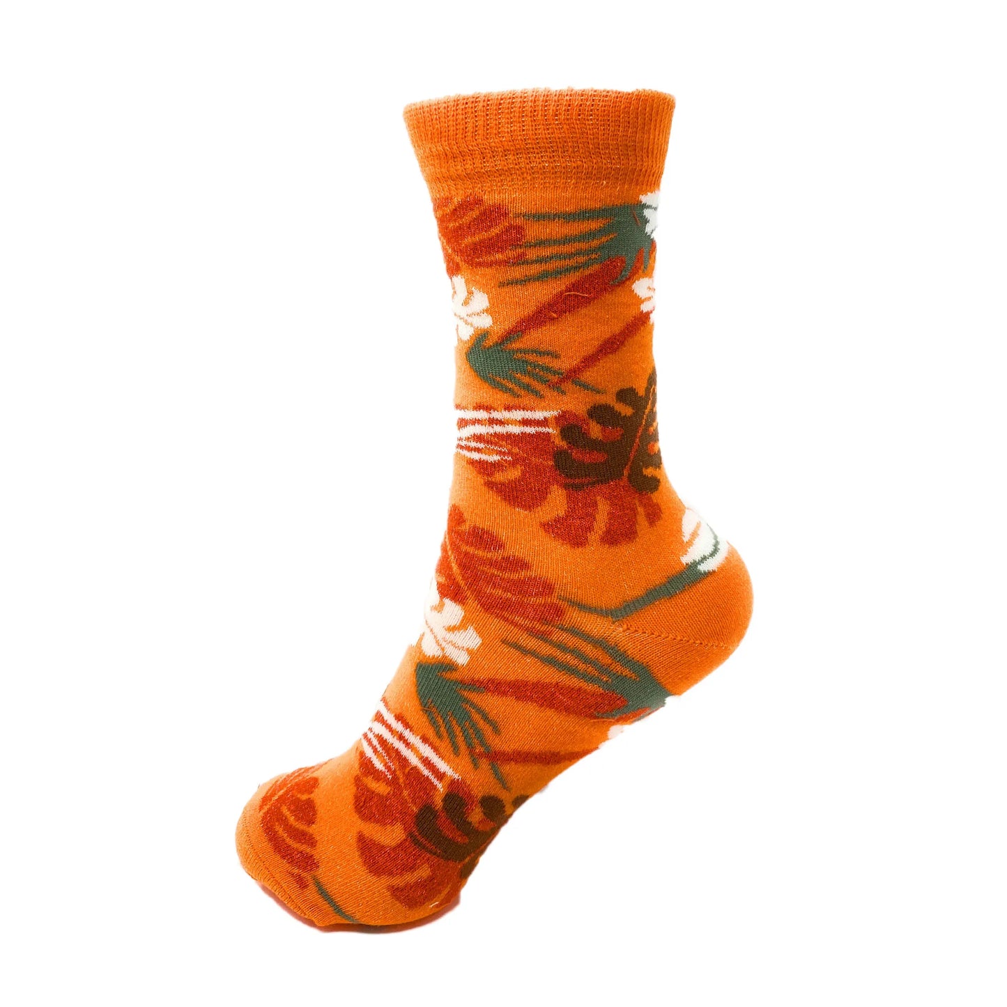 Luxury Combed Cotton Crew Socks for Women Colorful Casual Socks 6 Pairs