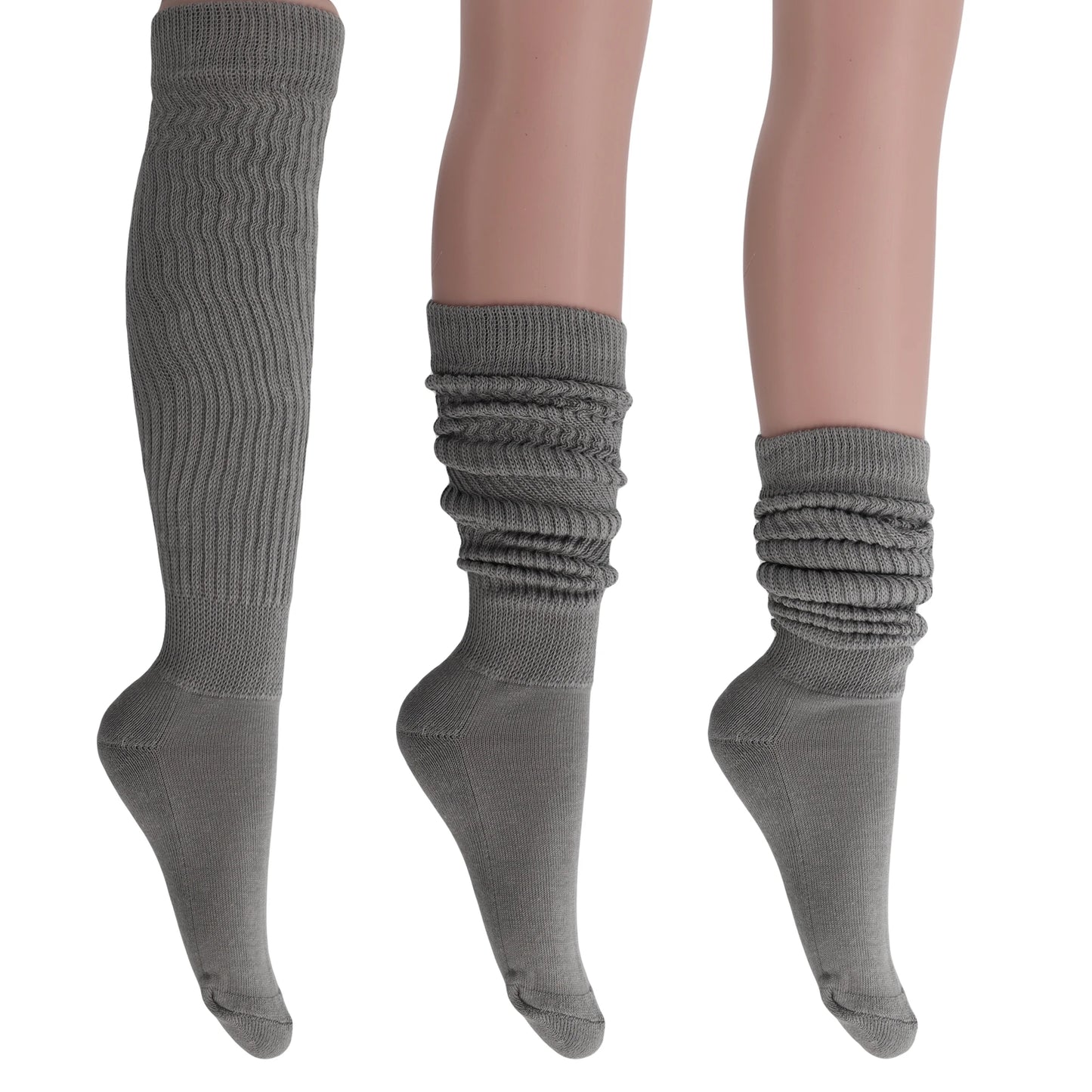 Slouch Socks for Women 3 Pairs Shoe Size 5 to 10