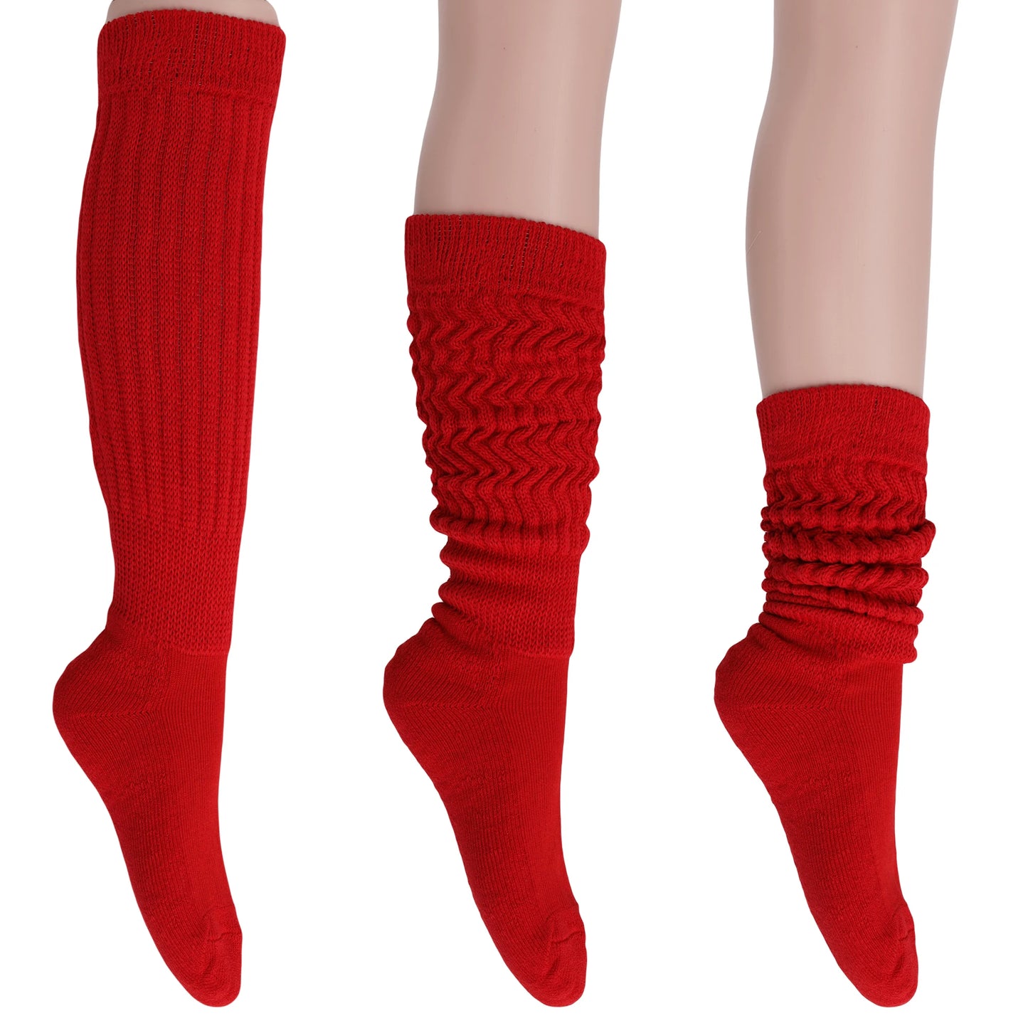 Slouch Socks for Women 3 Pairs Shoe Size 5 to 10