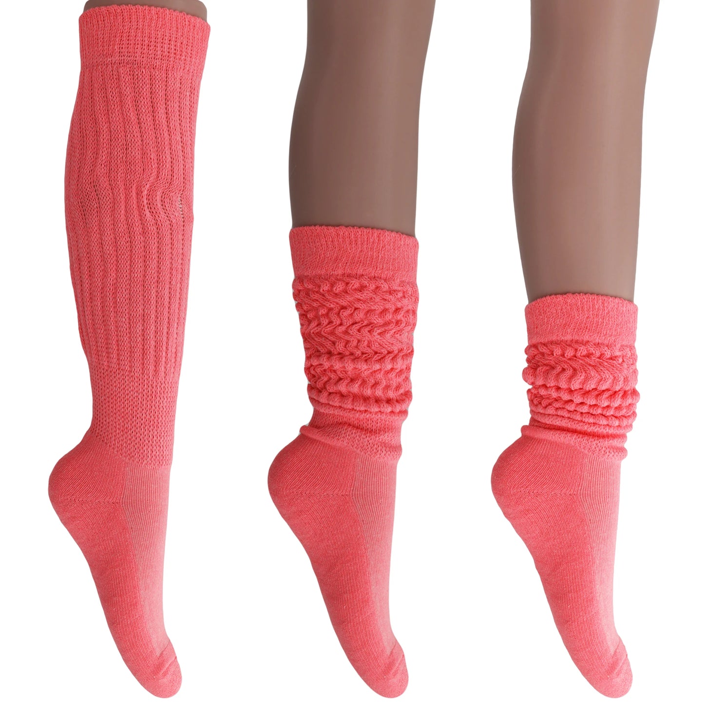 Slouch Socks for Women 3 Pairs Shoe Size 5 to 10