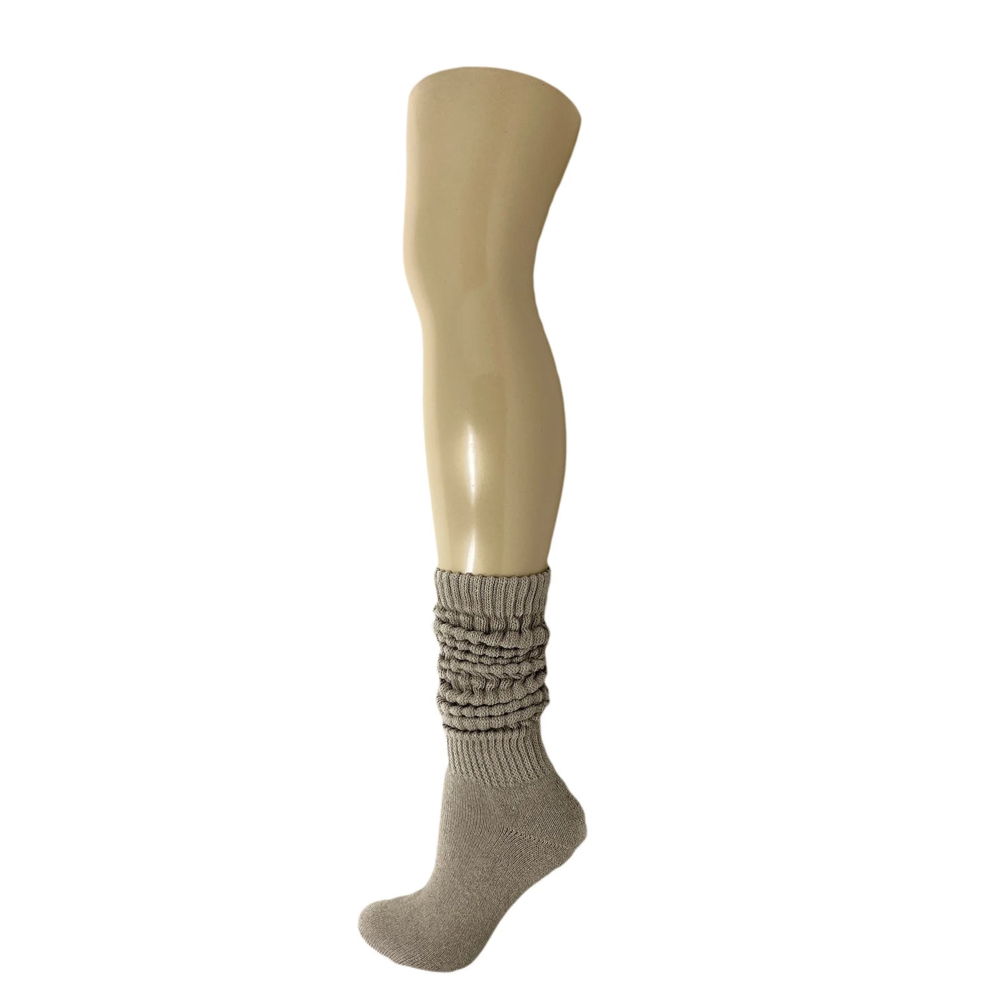 Heavy Slouch Socks for Women Stylish and Comfortable Scrunch Crew Socks 1 Pair