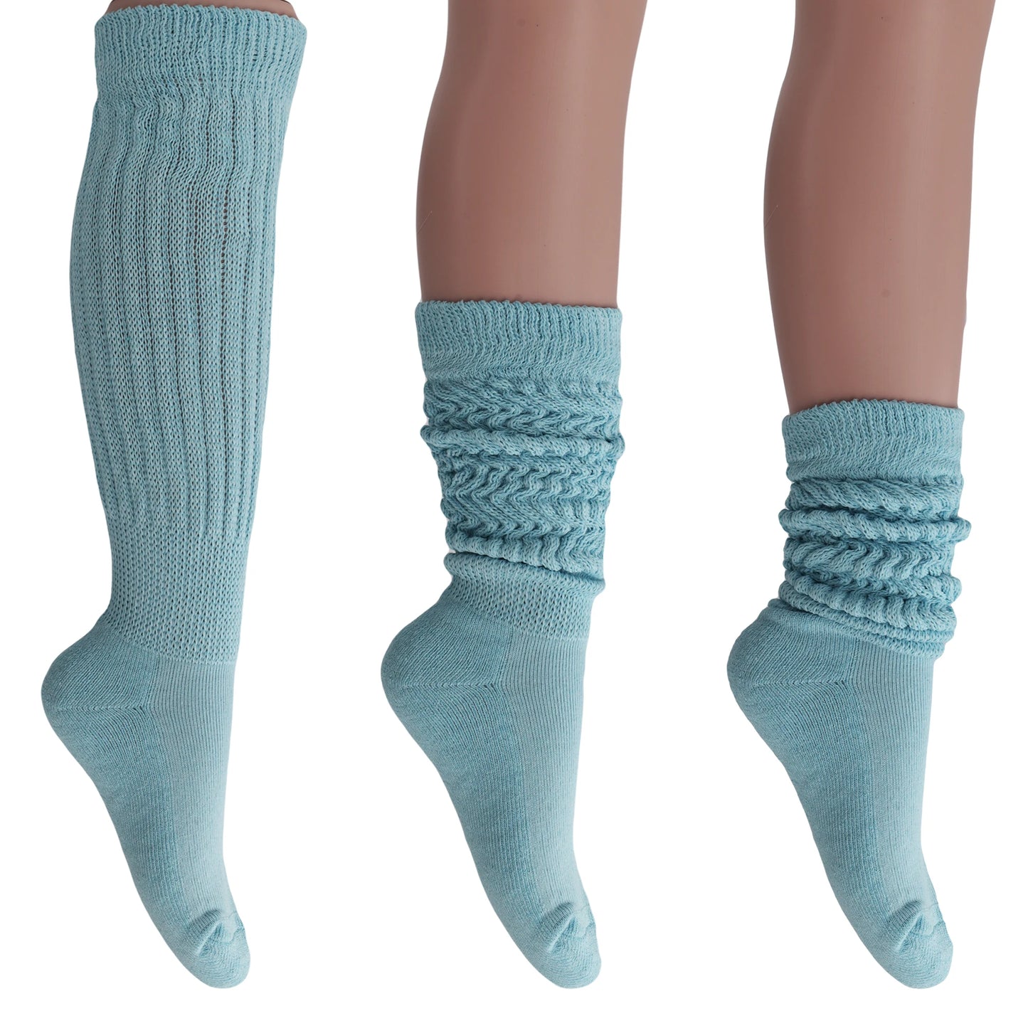 Slouch Socks for Women 3 Pairs Shoe Size 5 to 10