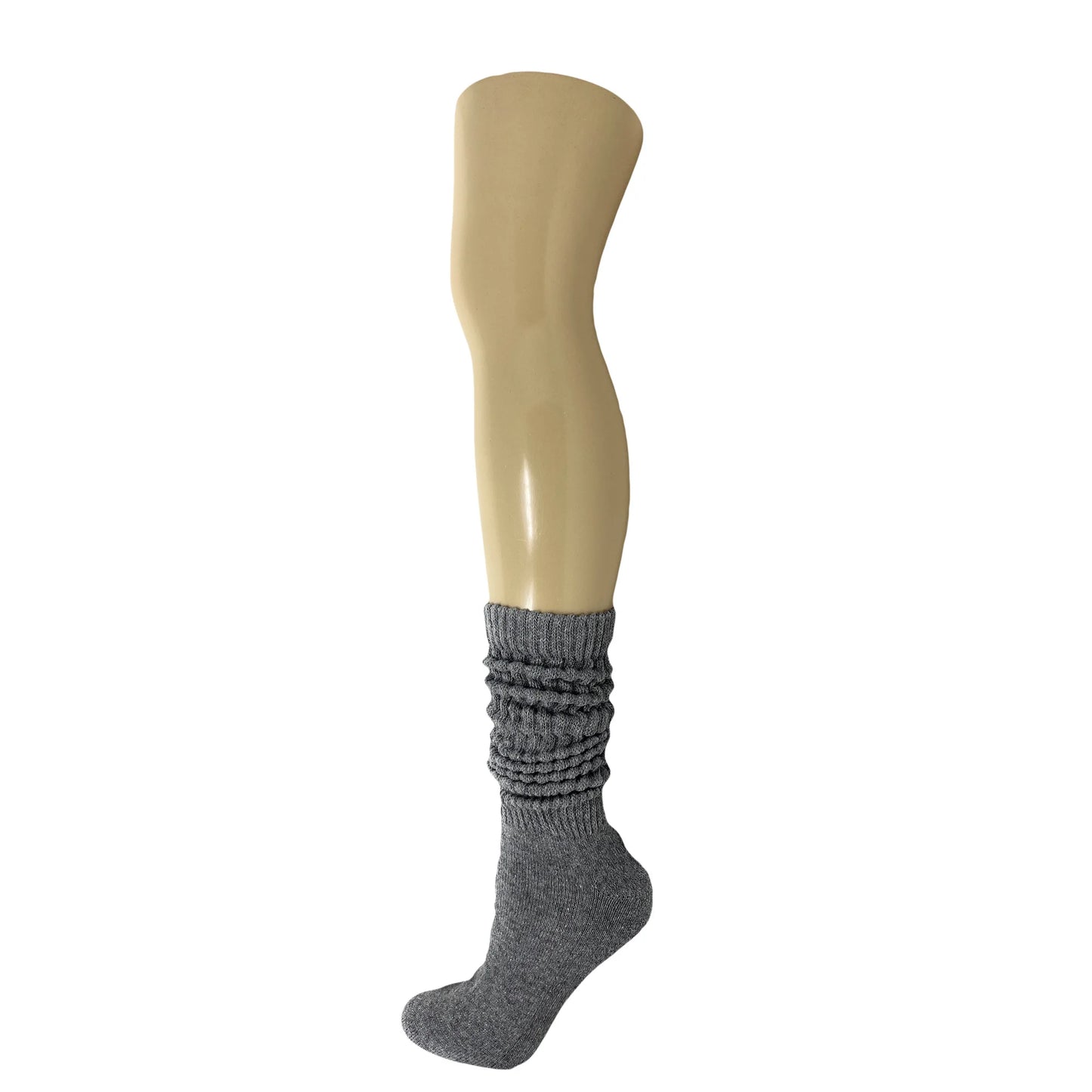 Heavy Slouch Socks for Women Stylish and Comfortable Scrunch Crew Socks 1 Pair