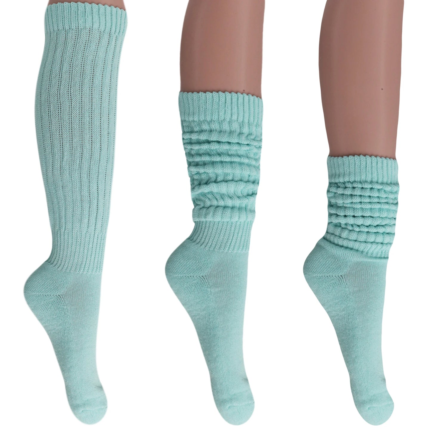 Slouch Socks for Women 3 Pairs Shoe Size 5 to 10