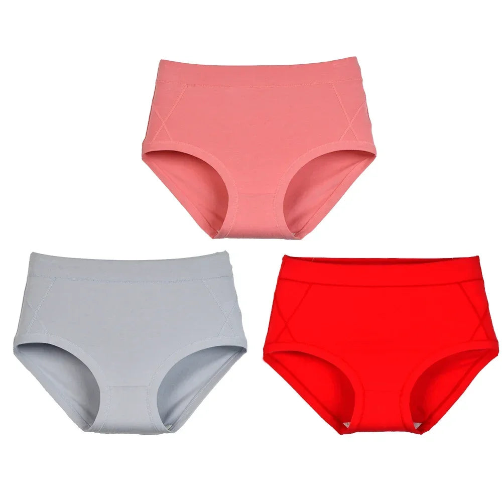 Cotton Panties For Women High Waist Briefs Woman Intimate Lingerie Soft Underwear Underpants Panty Female Plus Panti 2025 New