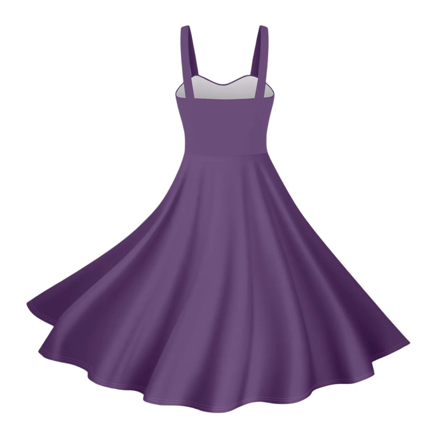 New Women'S Vintage Sleeveless Pleated Patchwork Cute A-Line Hem Solid Dresses Vestidos Mujer Veranoa 2025 Women Clothing