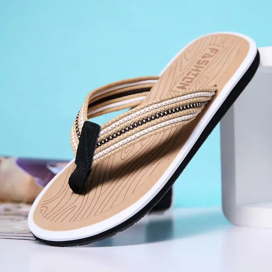 2024 Fashion Men's Shoe Flat Male Slipper Rubber Slides Original Adult Mascullino Casual Clappers Cheap Shoes Liquidation Fun