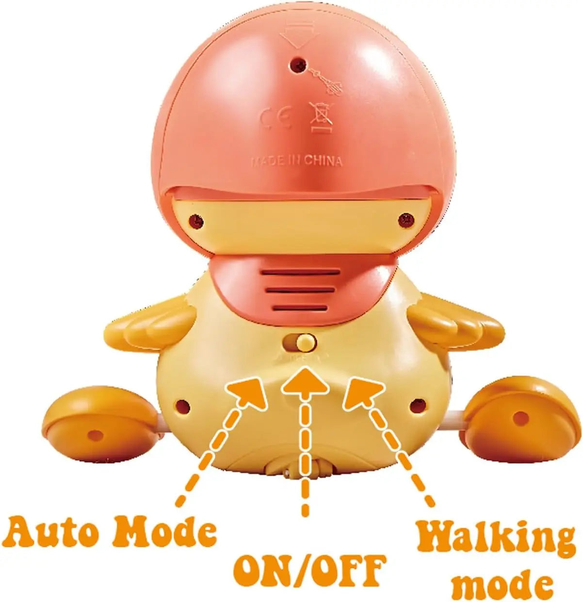 Baby Crawling Toys, Musical Ducks Toddler Toys, Early Education Kids Toys for Boys Girls Swing/Walking/Lights/Dancing Infant Tum