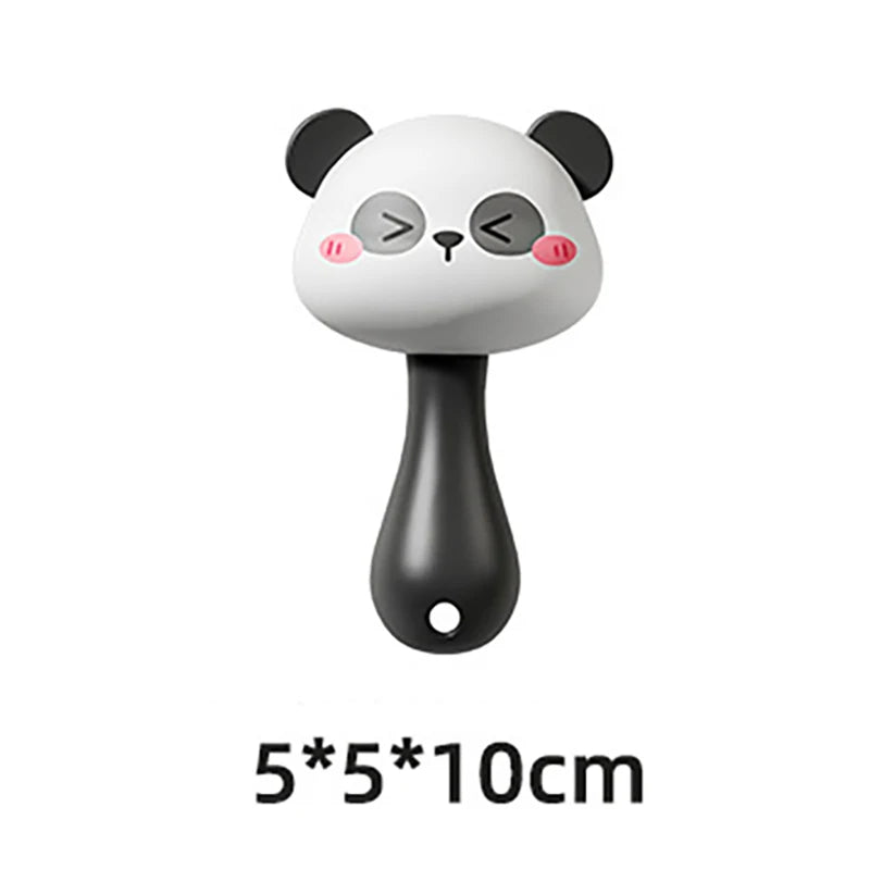 Baby Music Instruments Toy Montessori Rattle Ball Sand Hammer Black White Visual Stimulation Sensory Instrument Educational Toy
