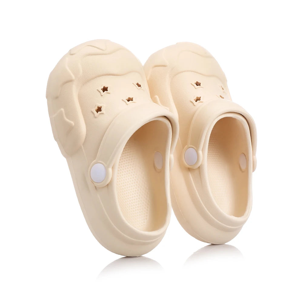 Children Sandals Kids Slippers Shoes Soft Sole Non-slip Summer Boys Girls Baby Thick Indoor Outdoor Beach Garden Shoes