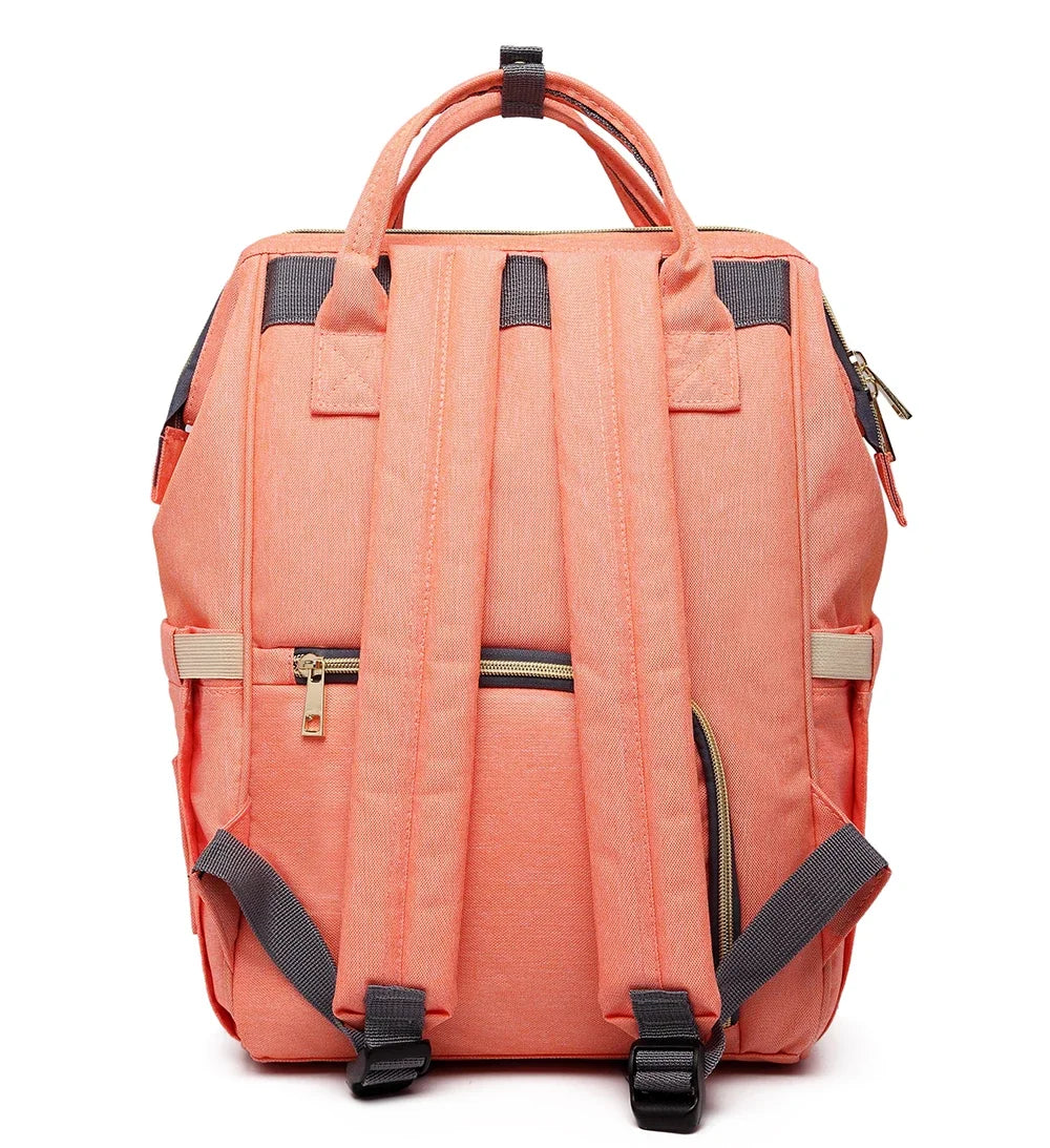 Lequeen Mummy Maternity Diaper Bag Backpack Nappy Bag Large Capacity Stroller Bag Travel Diaper Backpack for Baby Care